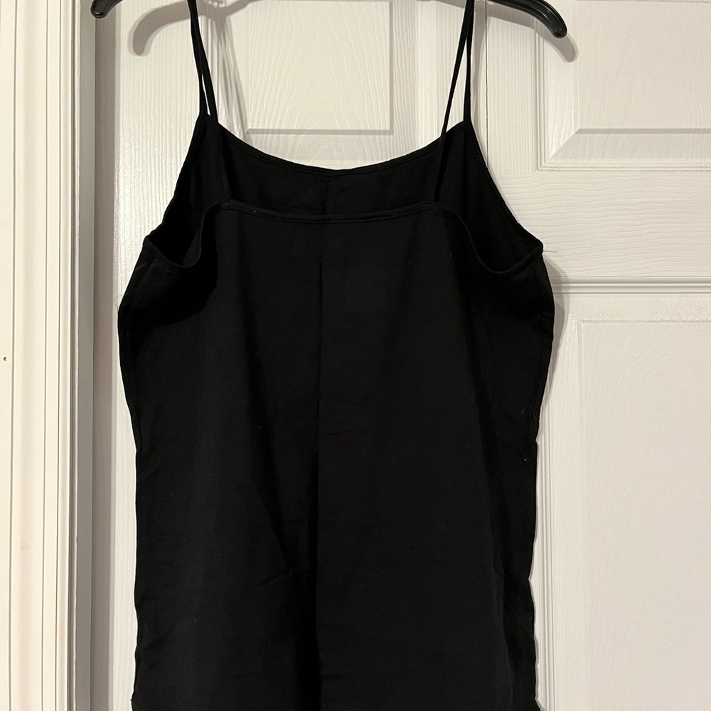 Black XL cami top.